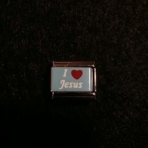 I Heart Jesus 9 mm link